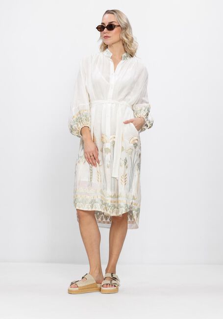 Witte GREEK ARCHAIC KORI Jurken S26K-4075057 - large