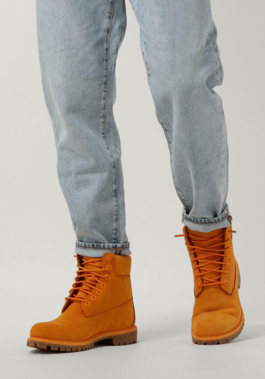Gele TIMBERLAND Veterboots 6 INCH PREMIUM BOOT MEN - large
