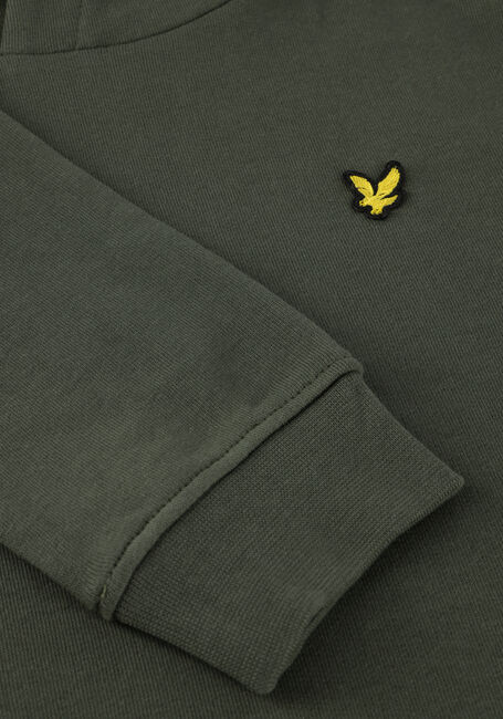 Donkergroene LYLE & SCOTT Sweater PULLOVER HOODIE BOYS - large