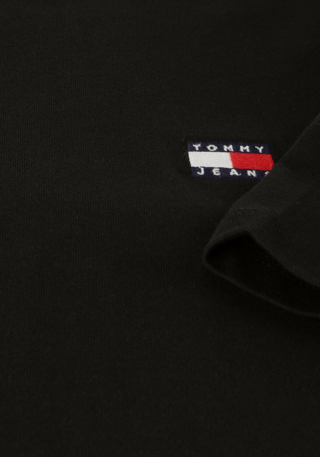 Zwarte TOMMY JEANS T-shirt TJM REG BADGE TEE EXT - large