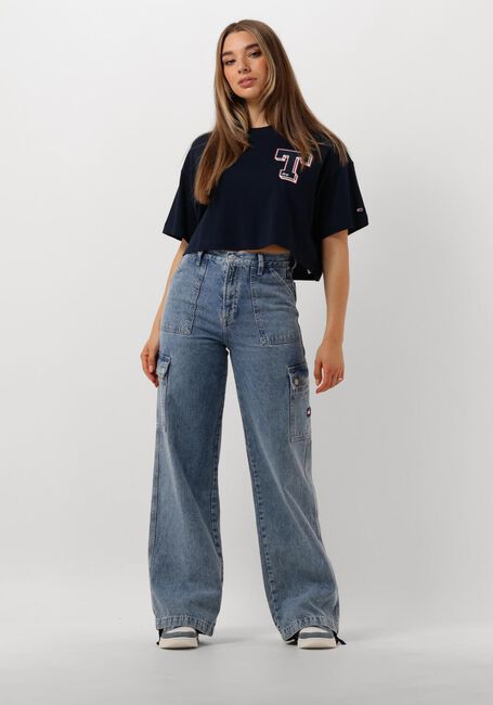 Donkerblauwe TOMMY JEANS T-shirt TJW LETTERMAN TEE Donkerblauwe TOMMY JEANS T-shirt TJW LETTERMAN TEE - large