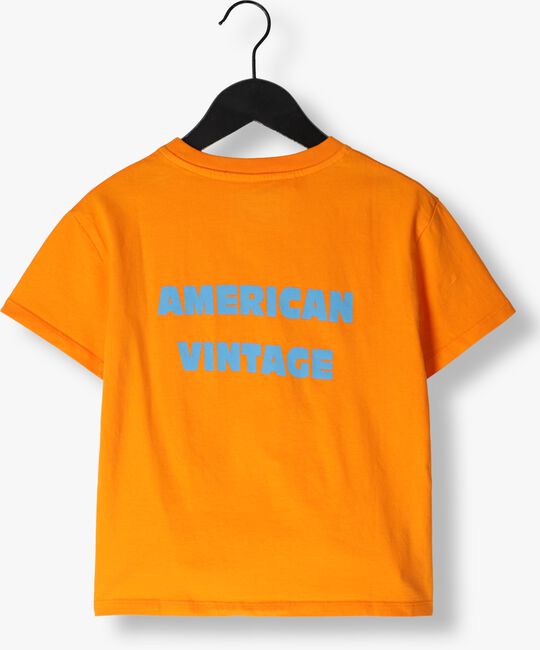 Oranje AMERICAN VINTAGE T-shirt FIZVALLEY - large