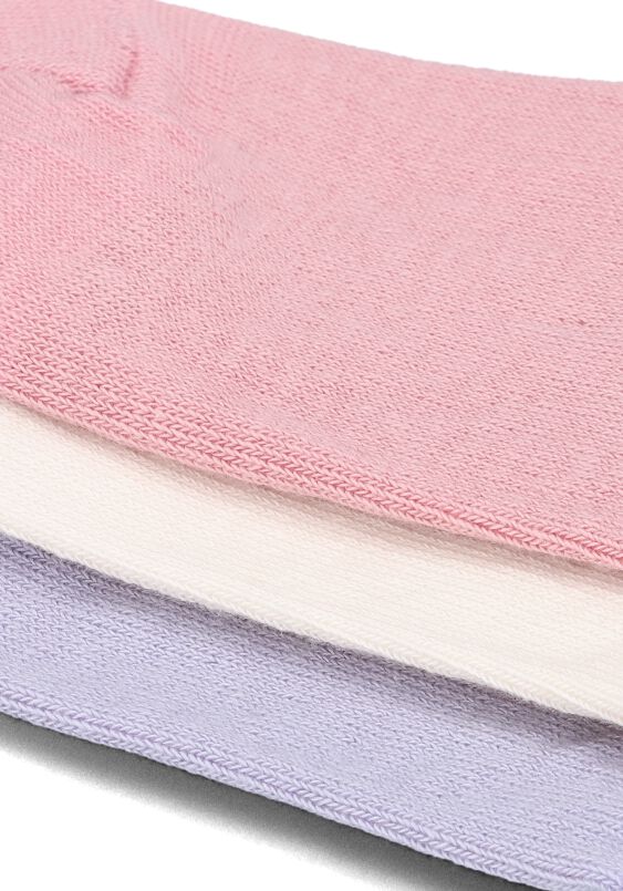 MP DENMARK Meisjes Beenmode Anker Socks 3-pack Roze