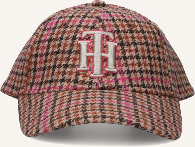 Bruine TOMMY HILFIGER Pet FEMININE PREP CHECK CAP Bruine TOMMY HILFIGER Pet FEMININE PREP CHECK CAP - large