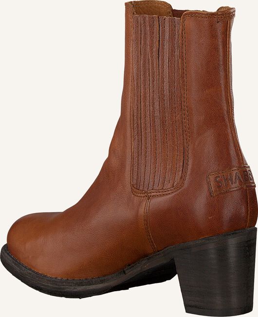 Cognac SHABBIES Enkellaarsjes 182020094 Cognac SHABBIES Enkellaarsjes 182020094 - large