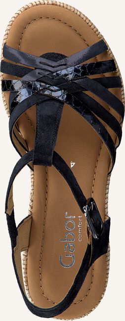 Blauwe GABOR Platte sandalen 736 Blauwe GABOR Platte sandalen 736 - large