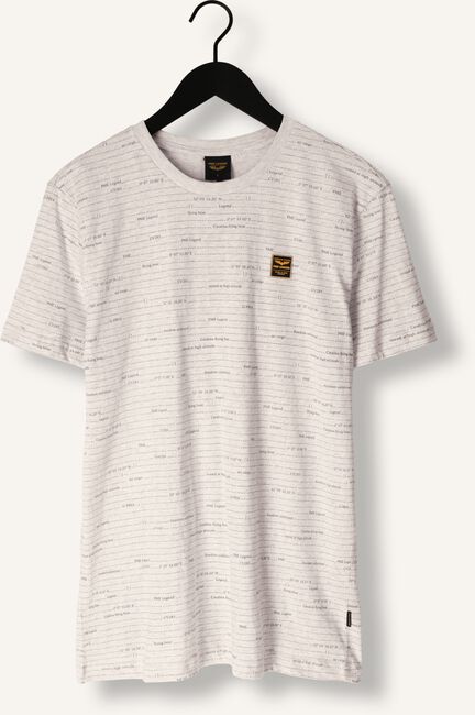 Lichtgrijze PME LEGEND T-shirt SHORT SLEEVE R-NECK SINGLE JERSEY MELANGE Lichtgrijze PME LEGEND T-shirt SHORT SLEEVE R-NECK SINGLE JERSEY MELANGE - large