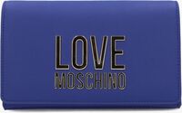 Blauwe LOVE MOSCHINO Schoudertas BIG LOGO 4127 - medium