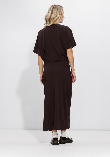 Bruine STUDIO ANNELOES Maxi jurk Ineke dress - large