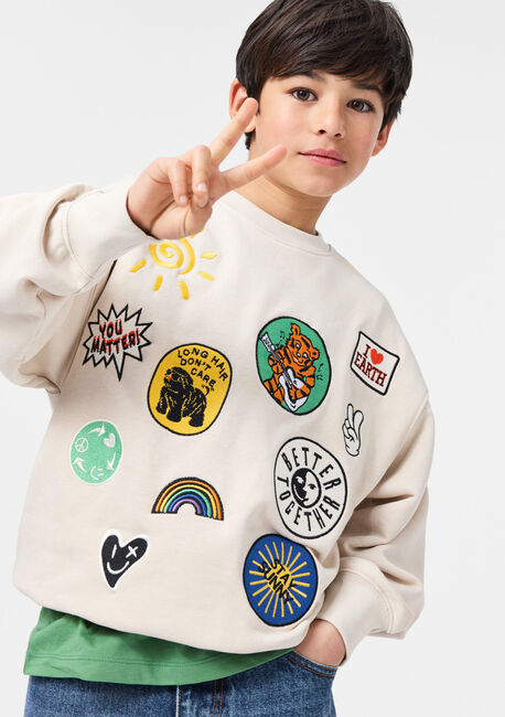 Ecru MOLO Sweater MAR - large