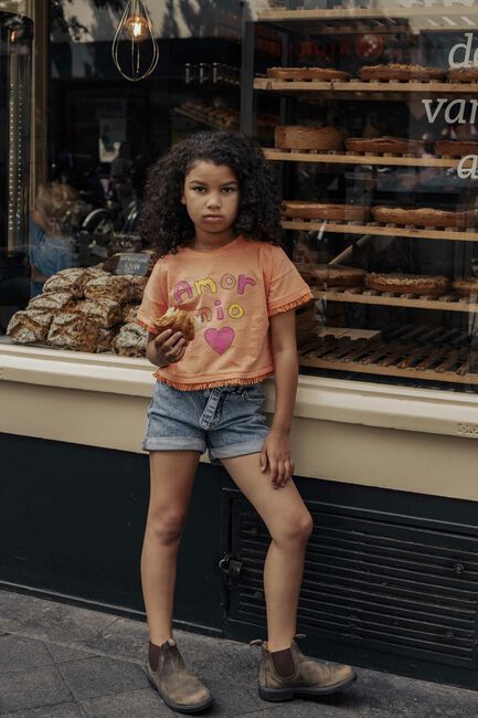 Koraal AMMEHOELA T-shirt AM-FRINGE-04 Koraal AMMEHOELA T-shirt AM-FRINGE-04 - large