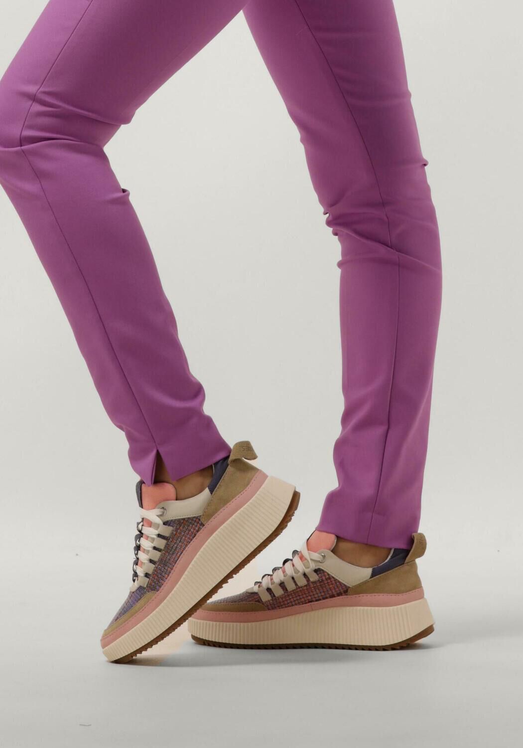 Paarse SHABBIES Lage sneakers CHAVI MIREILLE - large