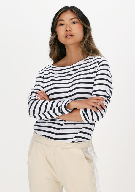 Witte 10DAYS Longsleeves LONGSLEEVE TEE STRIPE - large