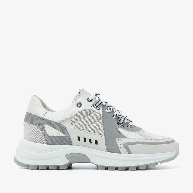 Zilveren VIA VAI Lage sneakers DANAE HALO - large