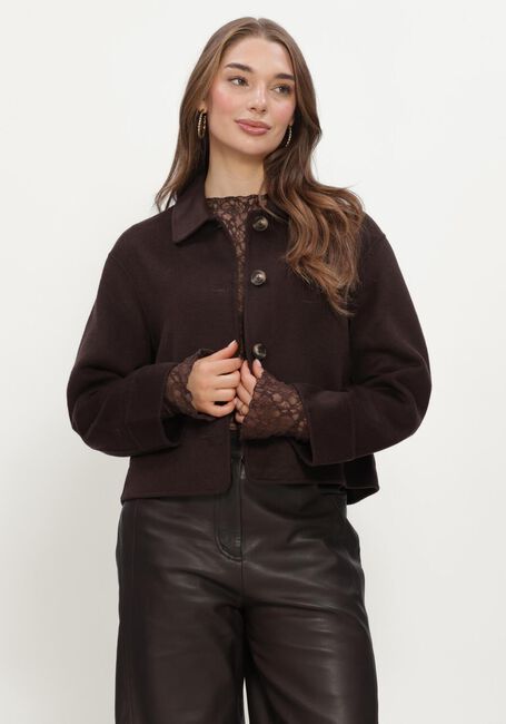 Bruine STUDIO AR Jack NICOLINA WOOLBLEND - large