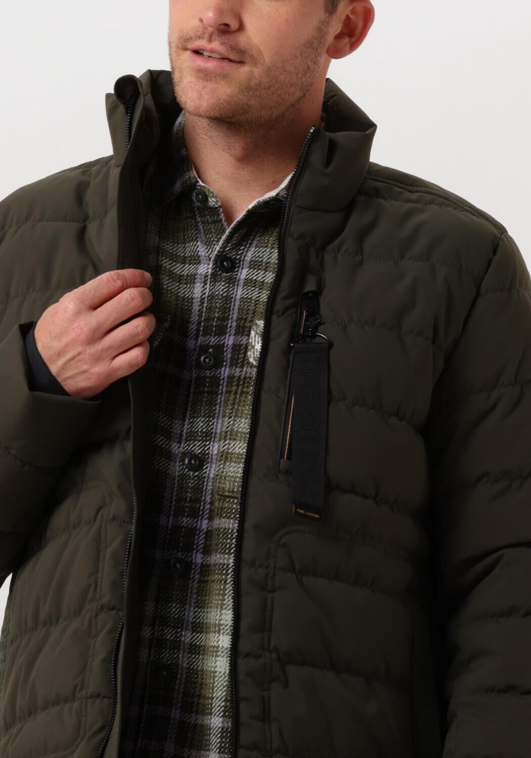 PME LEGEND Heren Jassen Short Jacket Freightyet Perfor Stretch Groen