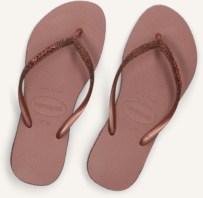 Roze HAVAIANAS Teenslippers SLIM SPARKLE II CROCUS Roze HAVAIANAS Teenslippers SLIM SPARKLE II CROCUS - large