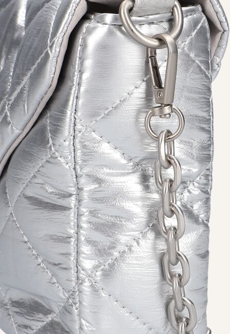 Zilveren ALIX THE LABEL Schoudertas LADIES WOVEN QUILTED METALLIC SHOULDER BAG Zilveren ALIX THE LABEL Schoudertas LADIES WOVEN QUILTED METALLIC SHOULDER BAG - large