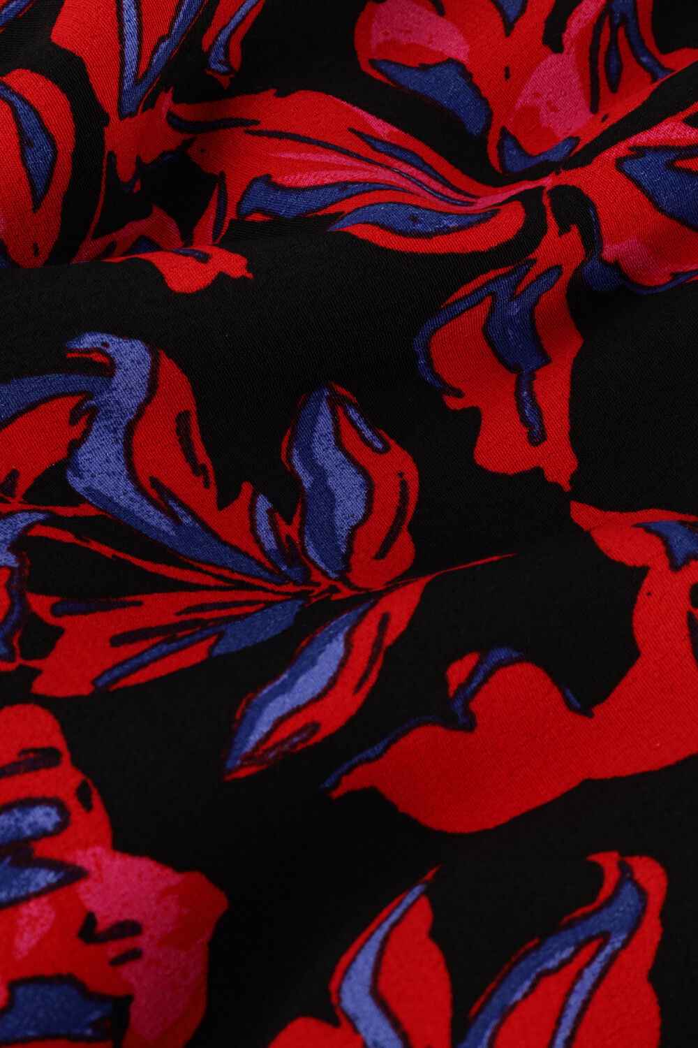 Multi ALIX THE LABEL Mini jurk LADIES WOVEN FLORAL DRESS WITH SMOCKED WAIST - large