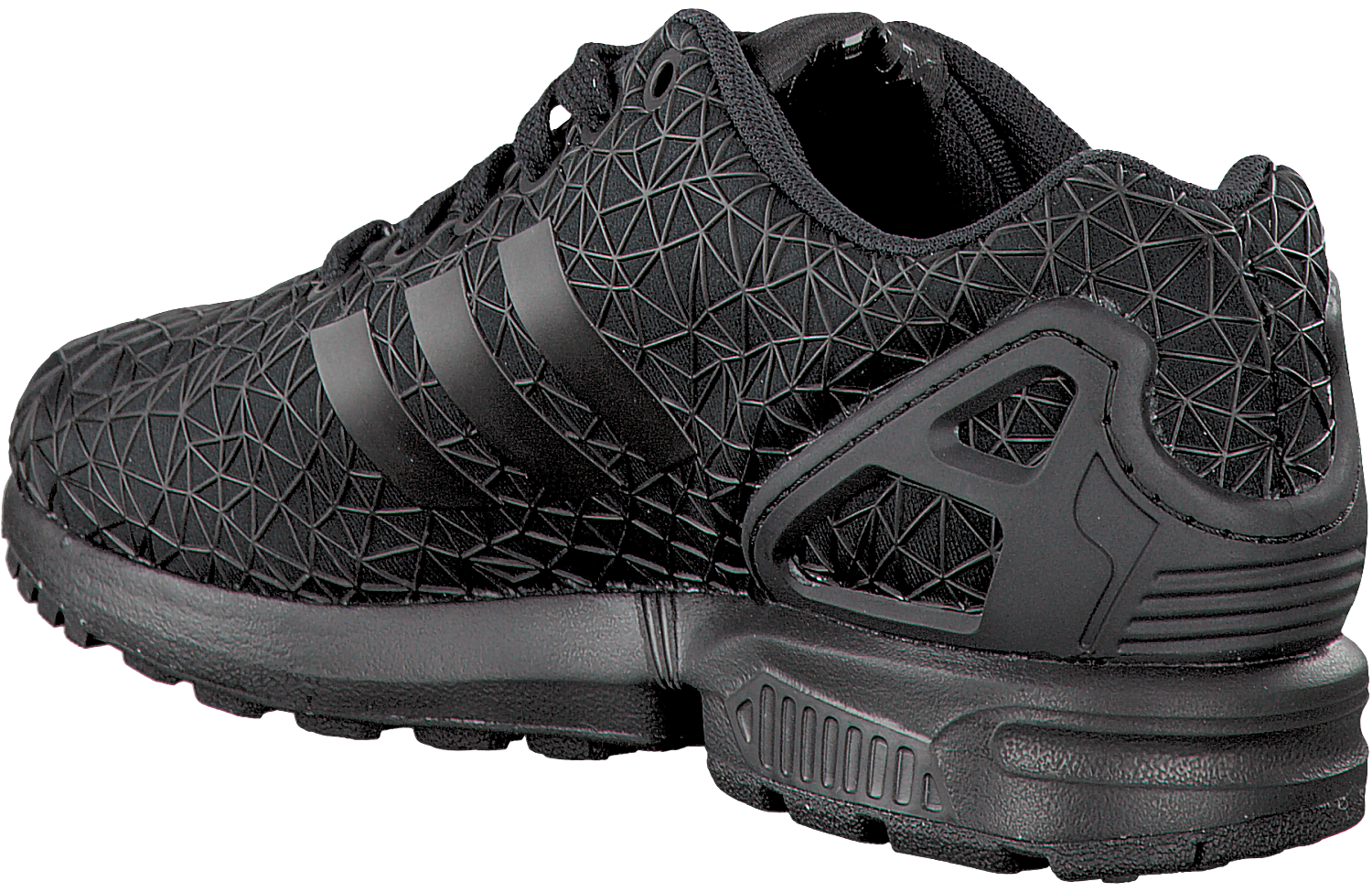 zwarte adidas sneakers zx flux dames