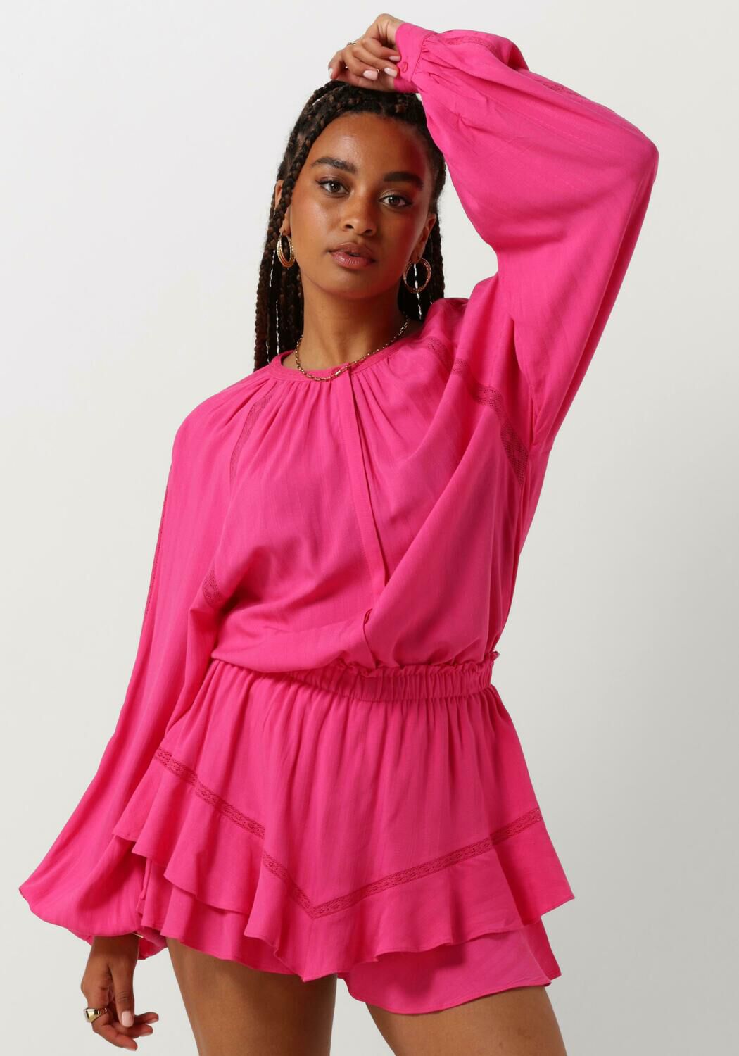 HARPER & YVE Dames Blouses Yanick-ls Roze