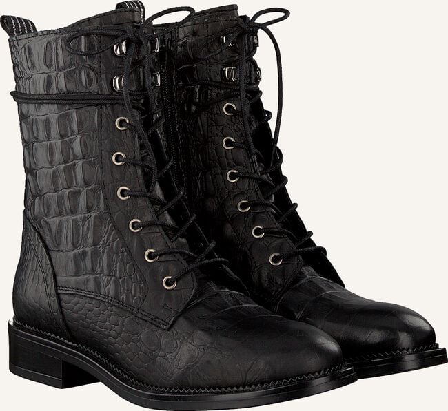 Zwarte OMODA Veterboots 16858 Zwarte OMODA Veterboots 16858 - large