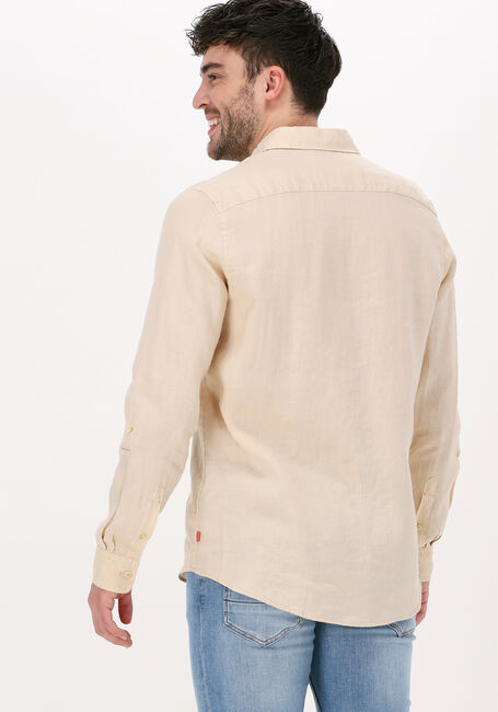 Zand SCOTCH & SODA Casual overhemd REGULAR FIT GARMENT-DYED LINEN SHIRT - large