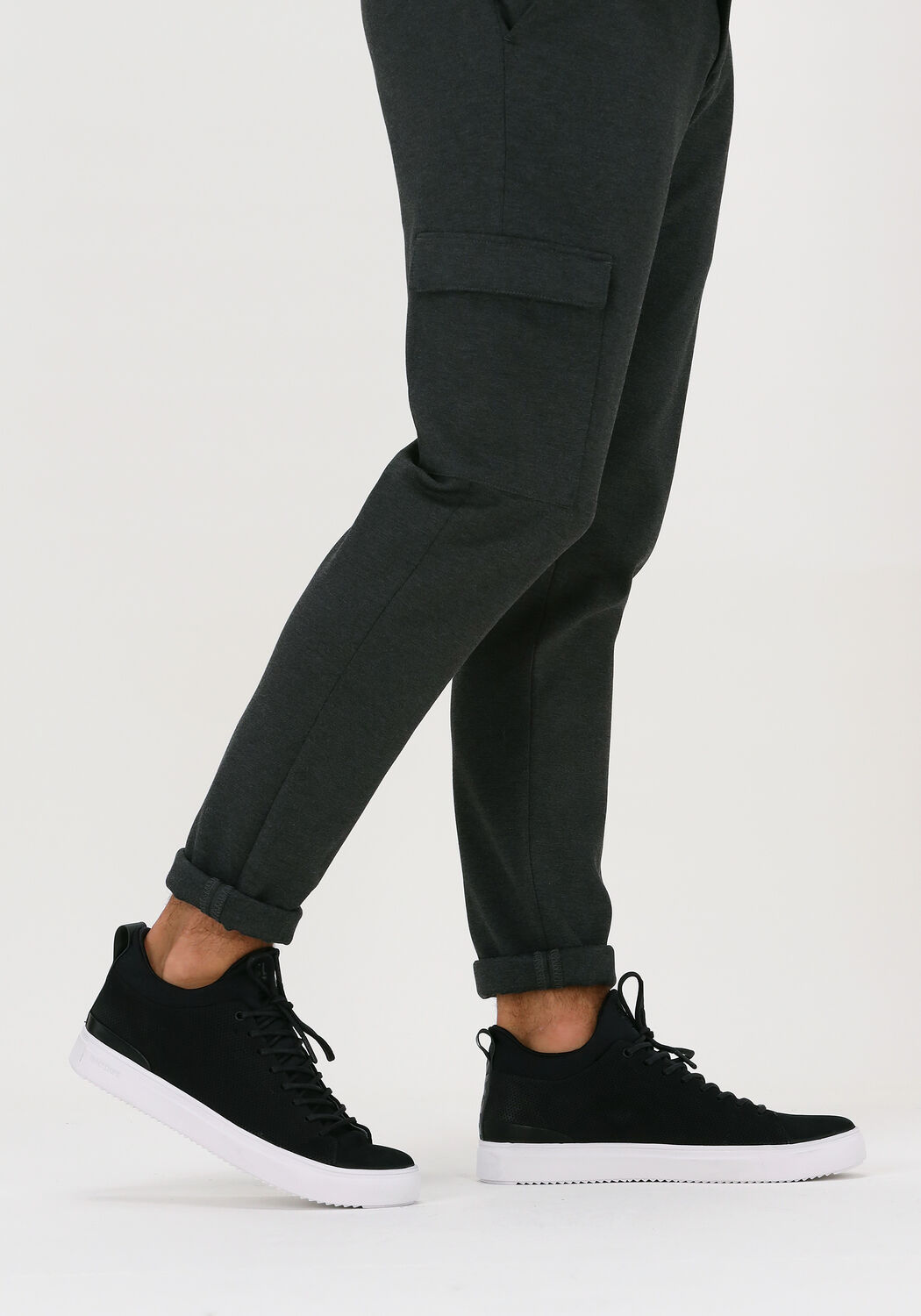 Zwarte BLACKSTONE Lage sneakers SG28 - large