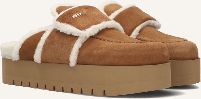 Cognac NUBIKK Pantoffels TEDDY CHUNKY FUR Cognac NUBIKK Pantoffels TEDDY CHUNKY FUR - large