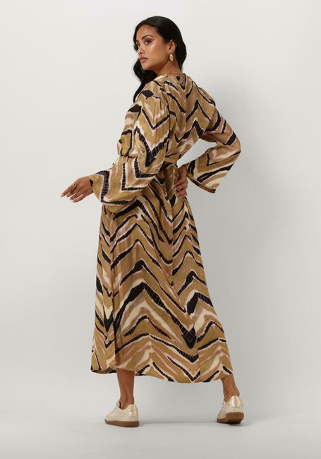 Groene SUMMUM Maxi jurk DRESS ZIGZAG - large