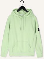 Groene CALVIN KLEIN Sweater MONOGRAM SLEEVE BADGE HOODIE Groene CALVIN KLEIN Sweater MONOGRAM SLEEVE BADGE HOODIE - medium