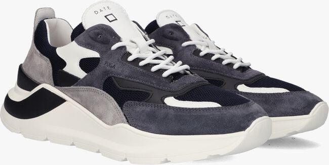 Blauwe D.A.T.E Lage sneakers FUGA HEREN - large