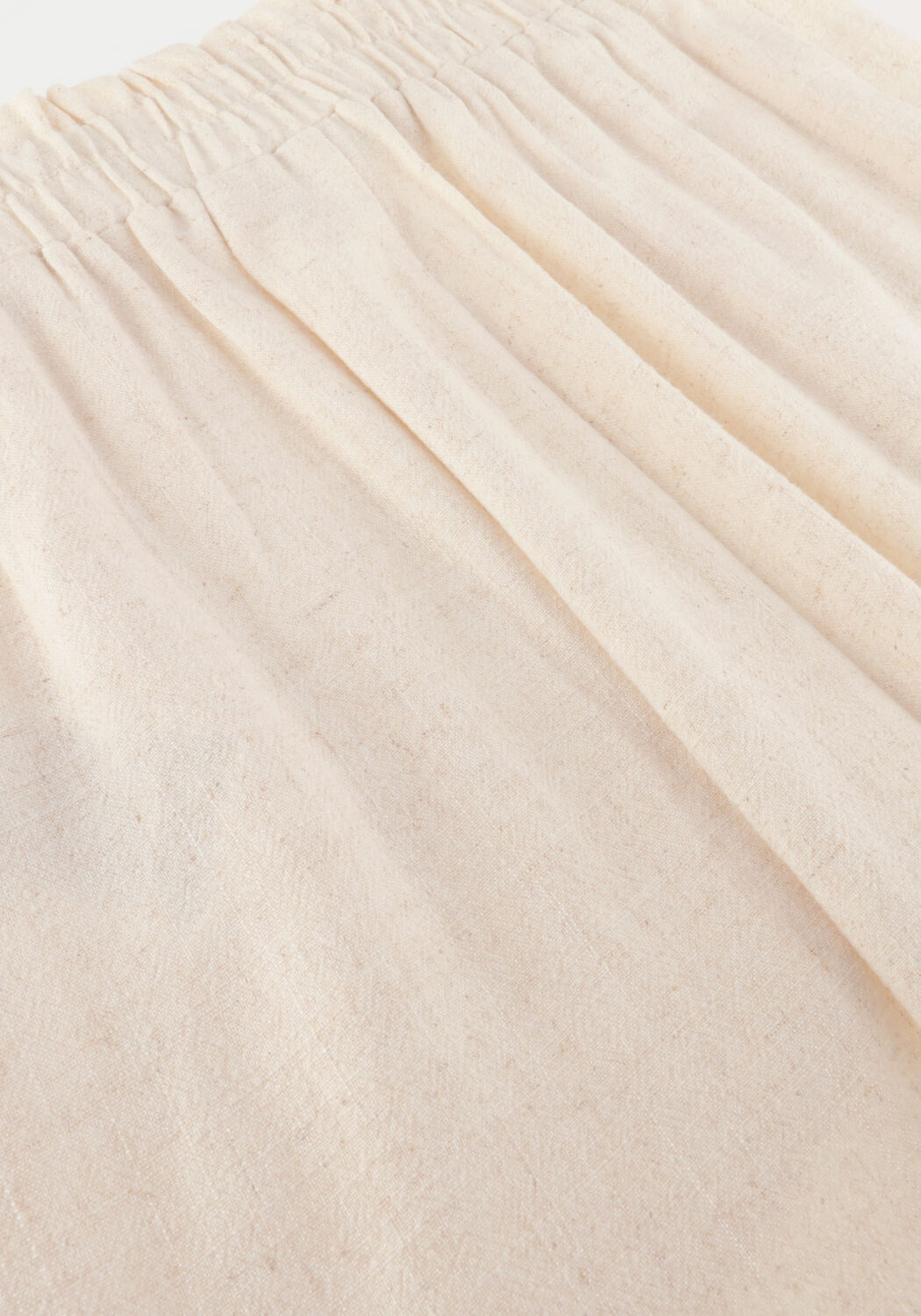 Beige Y.A.S. Korte broek YASVIGGI HW SHORTS - large