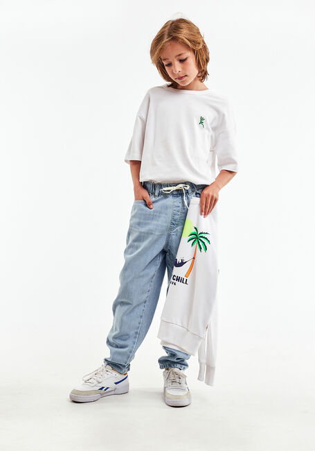 Blauwe AO76 Straight leg jeans JAMES JEANS PANTS - large