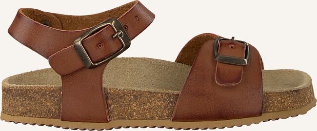 Cognac DEVELAB Platte sandalen 48003 Cognac DEVELAB Platte sandalen 48003 - large