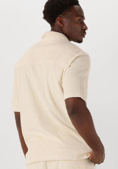 Beige SHIWI Casual overhemd MEN TED SHORT SLEEVE GEO SUN - large