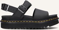 Zwarte DR MARTENS Platte sandalen VOSS - medium