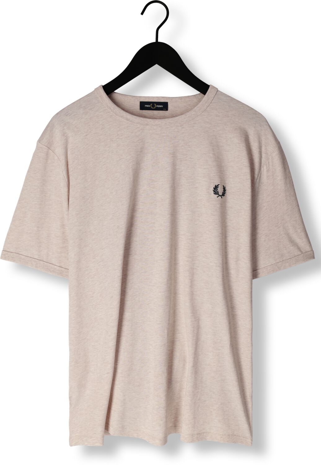 FRED PERRY Heren Polo's & T-shirts Ringer T-shirt Beige