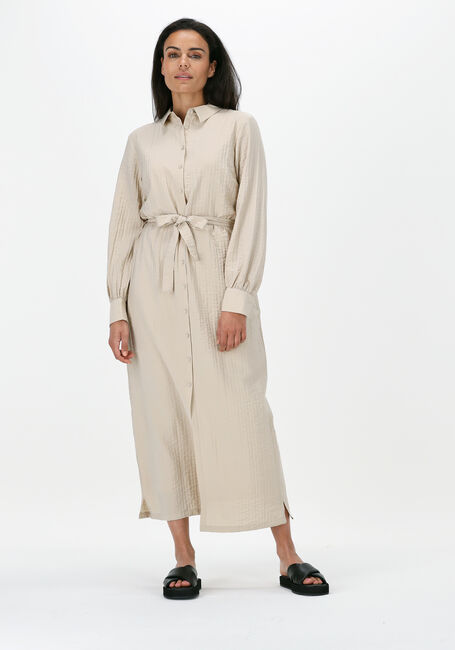Beige ANOTHER LABEL Maxi jurk CHANIWA STRUCTURED DRESS - large