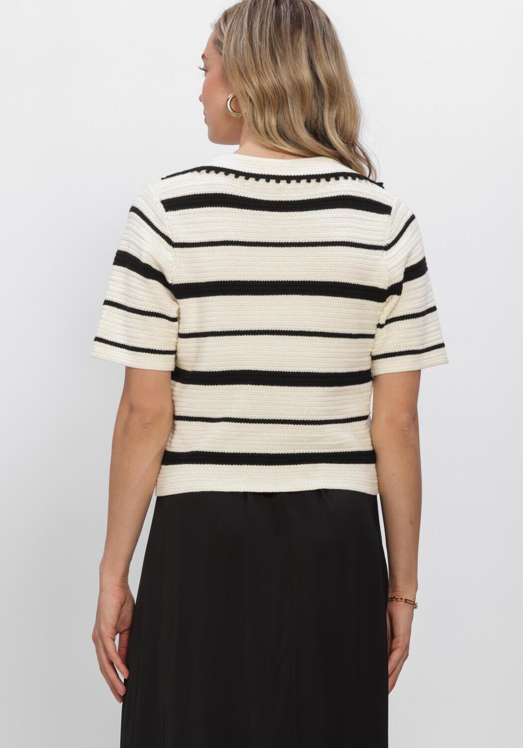 Multi SECOND FEMALE Tops & T-shirts SUSI KNIT COLLAR - large