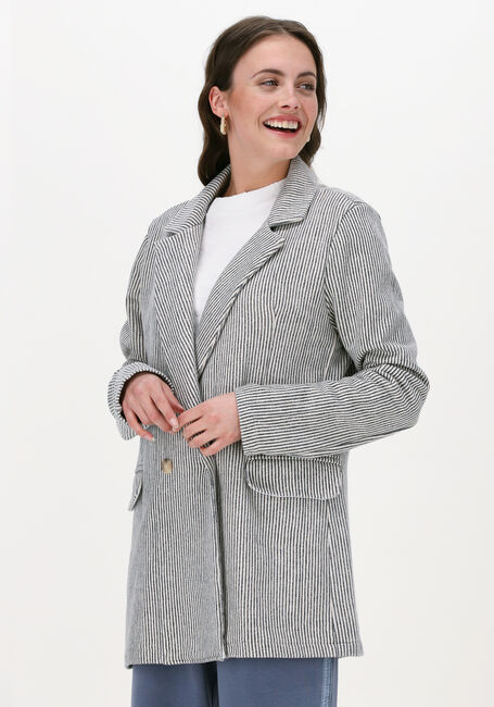 Gebroken wit 10DAYS Blazer BLAZER DENIM STRIPE - large