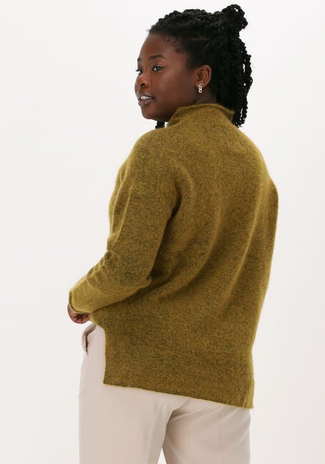 Groene SECOND FEMALE Trui BROOK KNIT T NECK - large