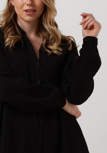 Zwarte PENN & INK Maxi jurk S23T900 - large