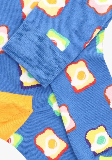 Blauwe HAPPY SOCKS Sokken TOAST - large