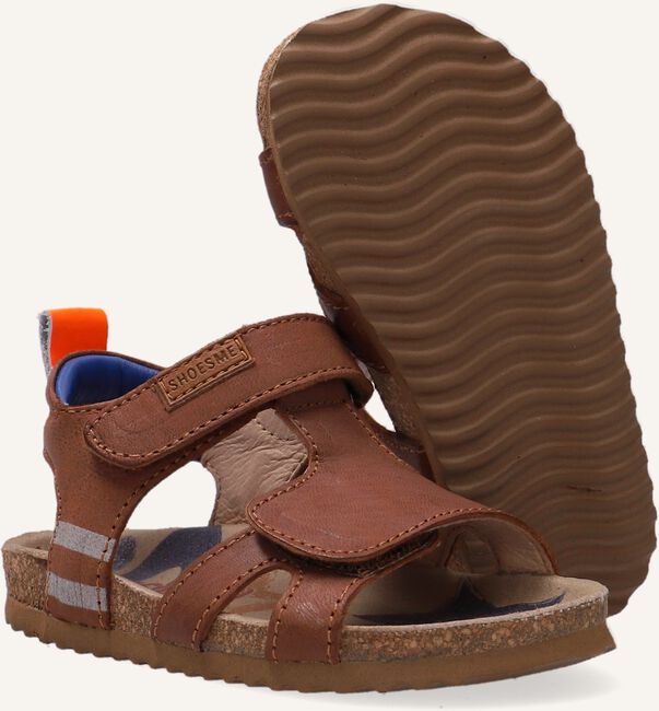 Cognac SHOESME Platte sandalen BI21S086 Cognac SHOESME Platte sandalen BI21S086 - large