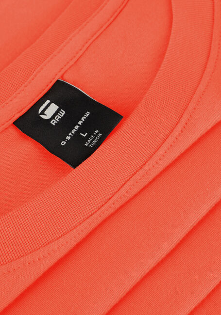 Oranje G-STAR RAW T-shirt LASH R T S\S Oranje G-STAR RAW T-shirt LASH R T S\S - large