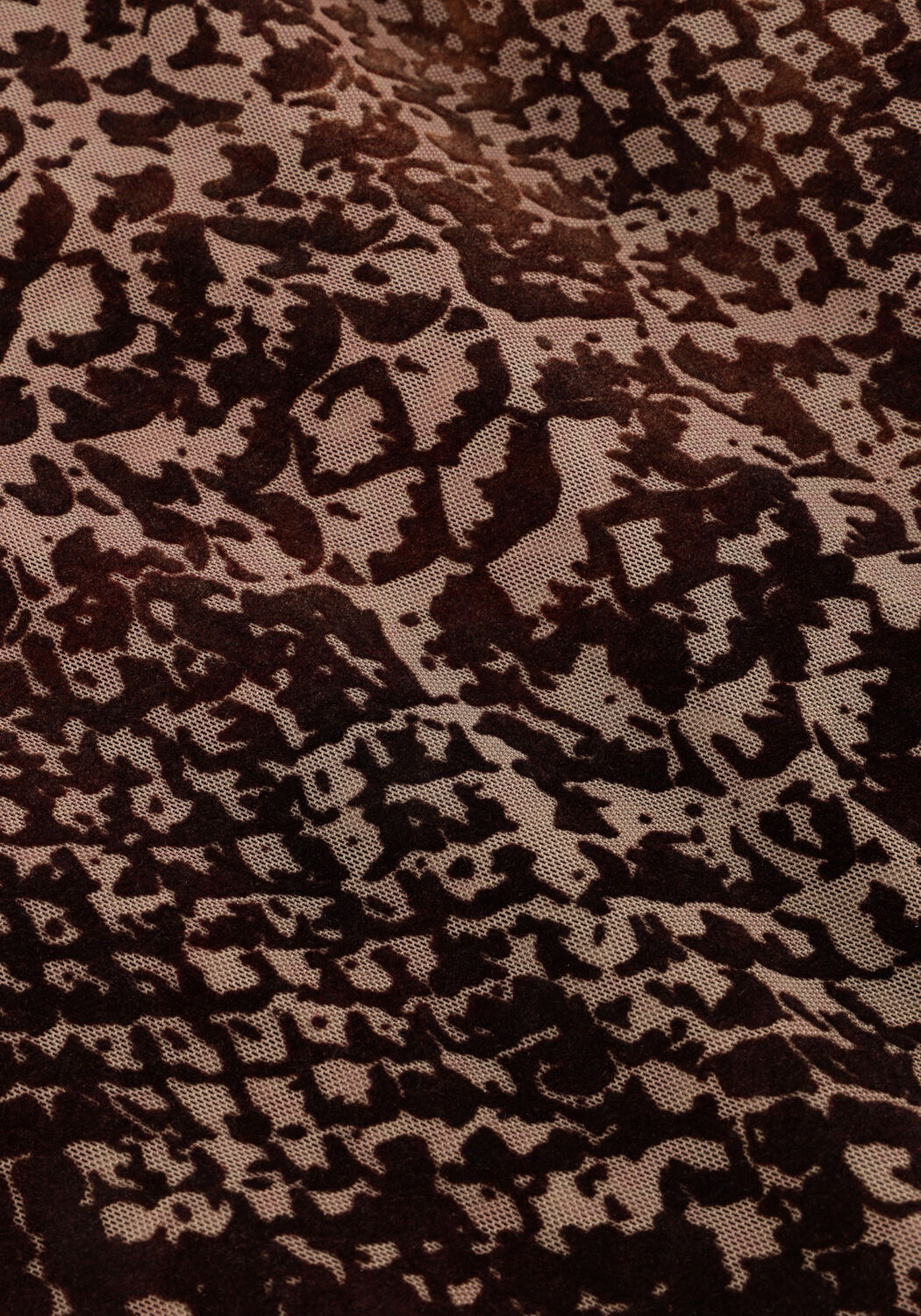 Bruine ROUGE EDIT Maxi jurk ROUSARI LS MAXI DRESS - large