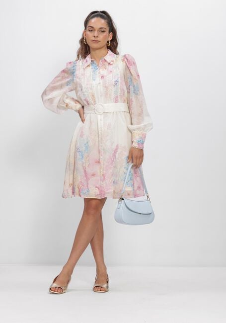 Roze Y.A.S. Jurken YASFLORENCE LS DRESS S. - large