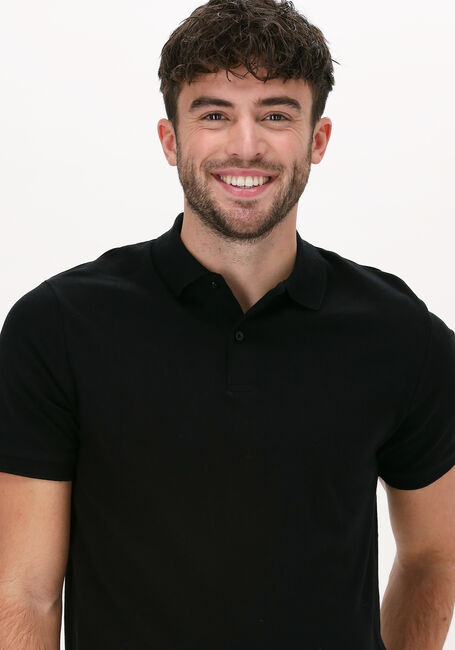 Zwarte SELECTED HOMME Polo SLHPARIS SS POLO B NOOS - large