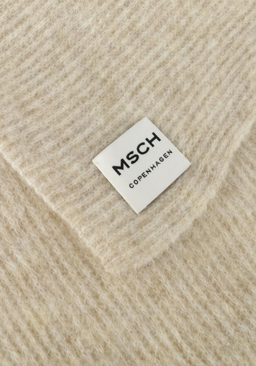 Beige MSCH COPENHAGEN Sjaal MSCHHOPE SCARF - large